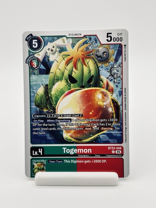 Digimon CCG, Togemon BT22-048 Common English