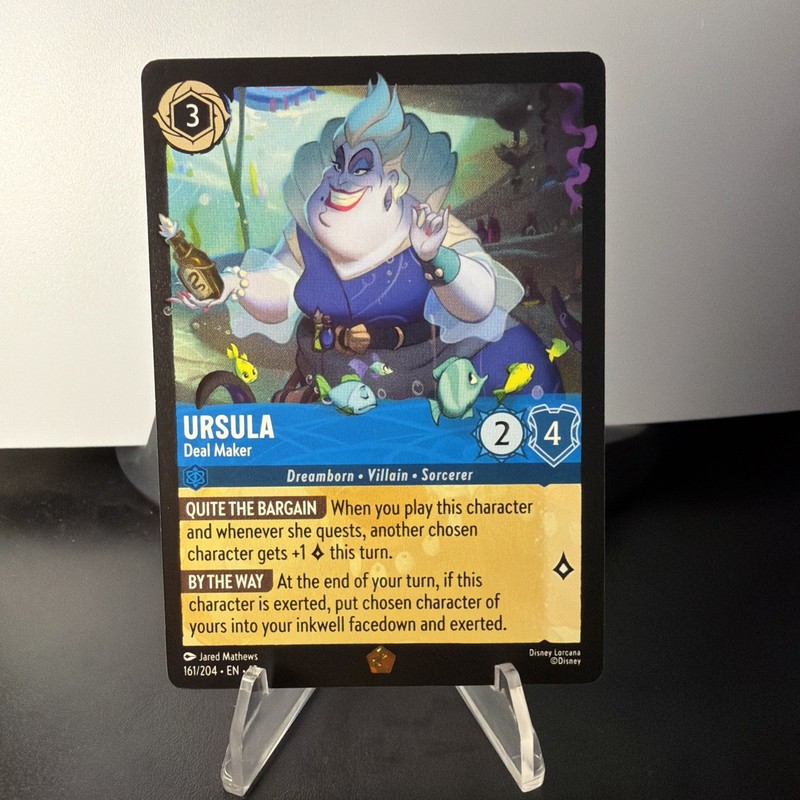 Ursula – Deal Maker 161/204 Wilds Unknown Cold Foil