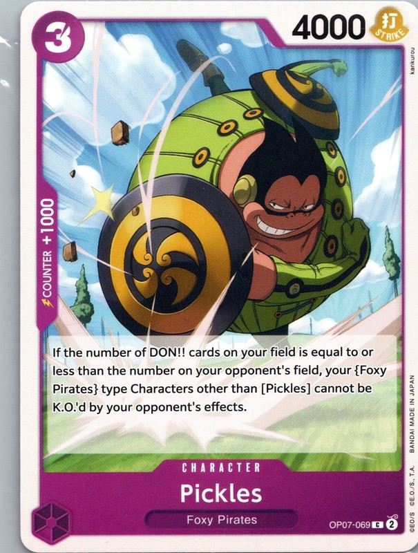Pickles C 500 Years in the Future OP07-069 NM