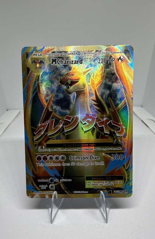 M Charizard EX (Full Art) 101/108 Evolutions Holo