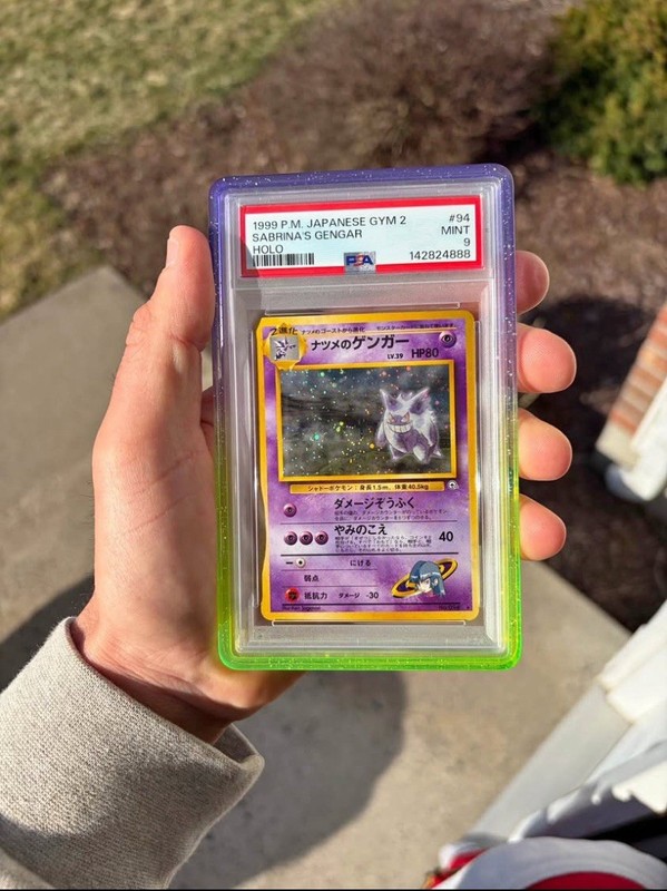 Nintendo Sabrina’s Gengar 94 Challenge from the Darkness Japanese Holo PSA 9