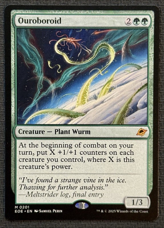 Ouroboroid Edge of Eternities EOE Magic the Gathering MtG EN Mythic M 0201 NM