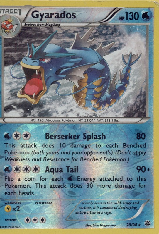 Miscellaneous Cards & Products #020/098 Gyarados Promo,Holo