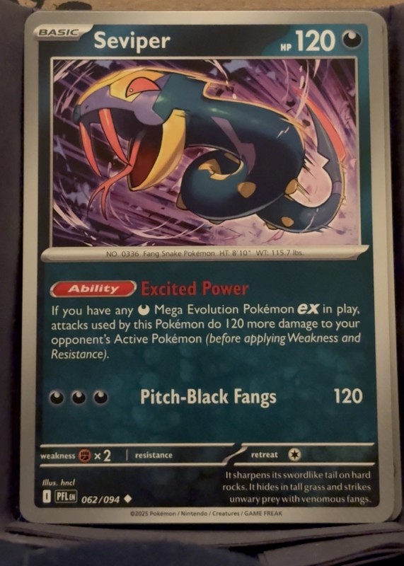 ME02: Phantasmal Flames #062/094 Seviper