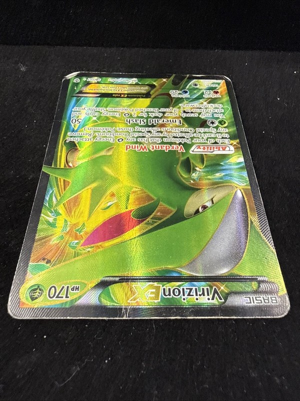 Virizion EX (Full Art) 96/101 Plasma Blast Holo Check Pics For Damage On Card