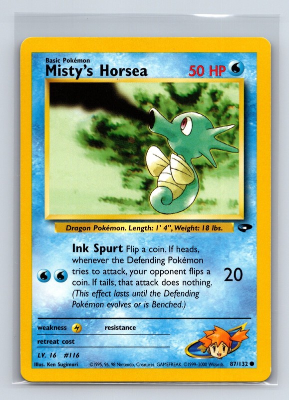 Gym Challenge #087/132 Misty’s Horsea