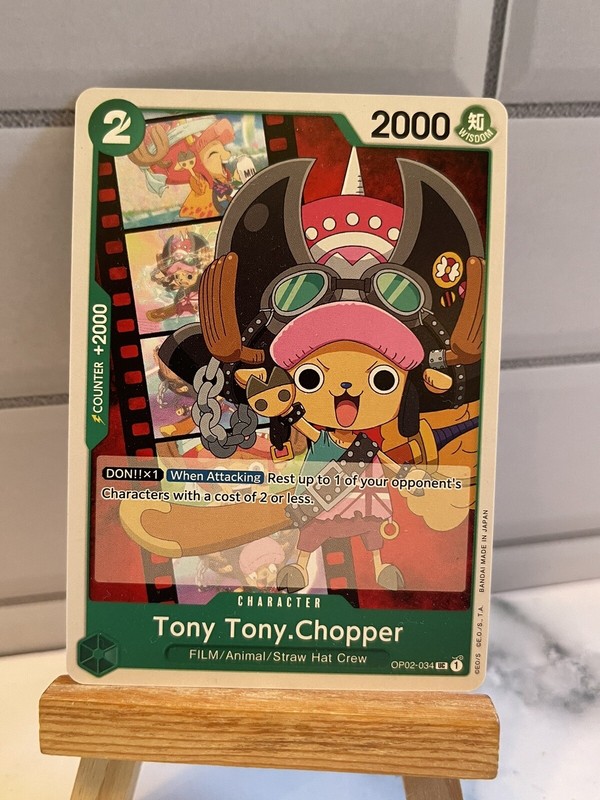 Tony Tony.Chopper – OP02-034 Paramount War, One Piece TCG