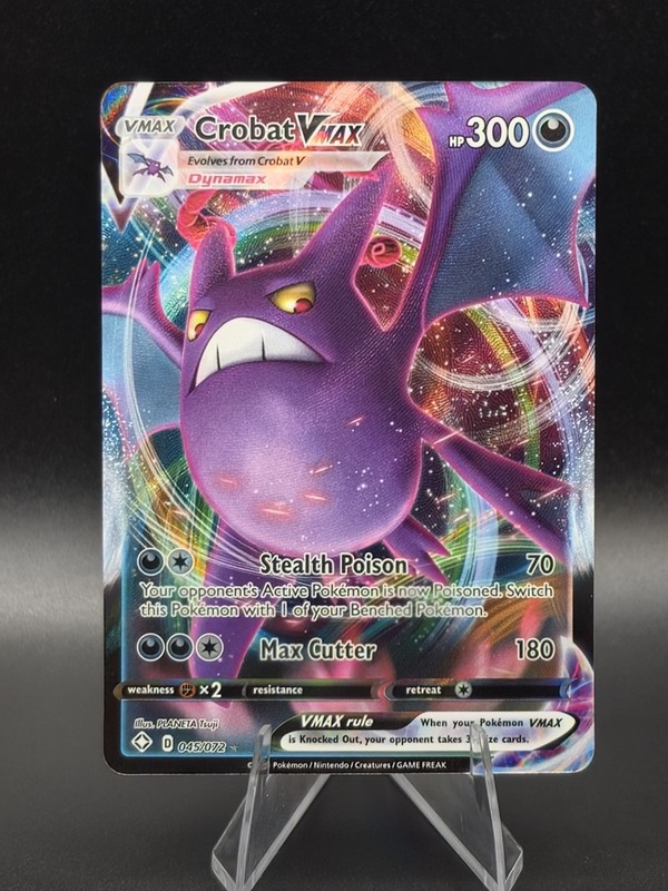 Crobat VMAX 045/072 Shining Fates Holo