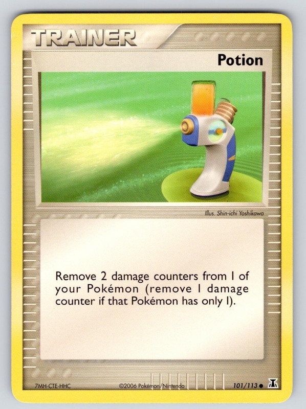 Potion 101/113 Common Delta Species Pokemon Lightly Played