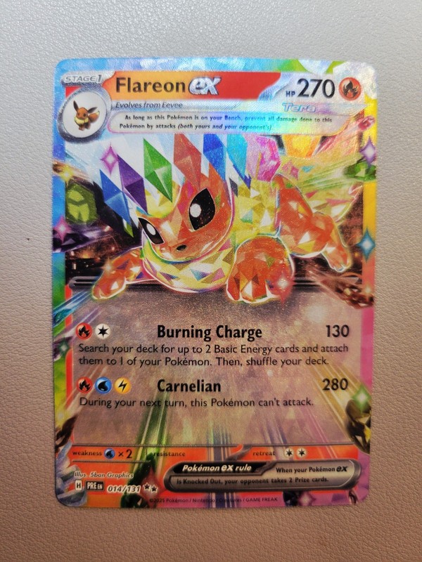 Pokémon TCG Eeveelutions EX Prismatic Evolutions - 9 CARD SET COMPLETE N/NM gallery
