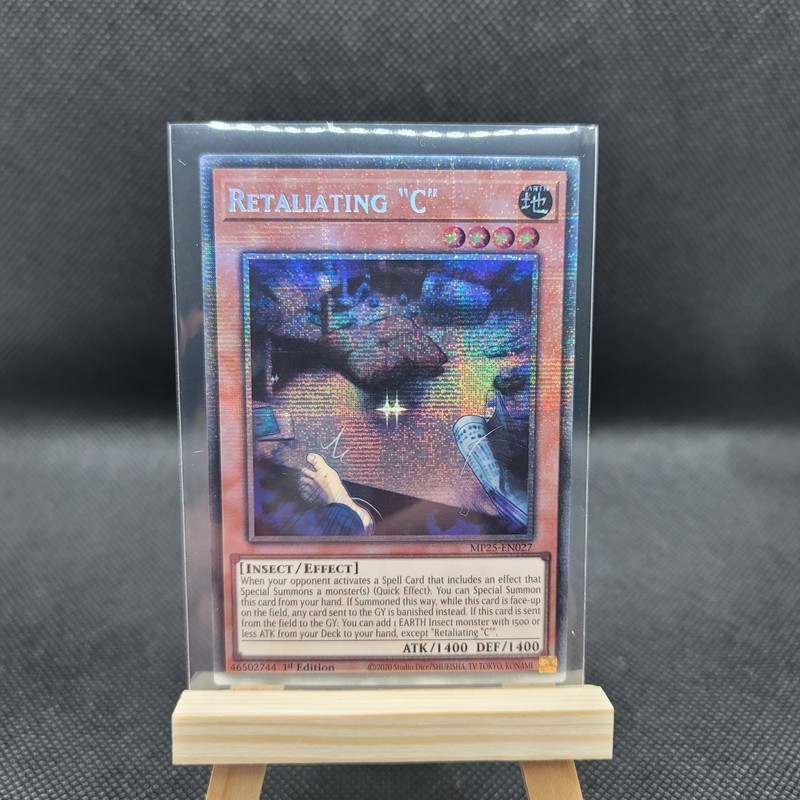 Retaliating “C” MP25-EN027 2025 Mega-Pack 1st Edition Starlight Rare