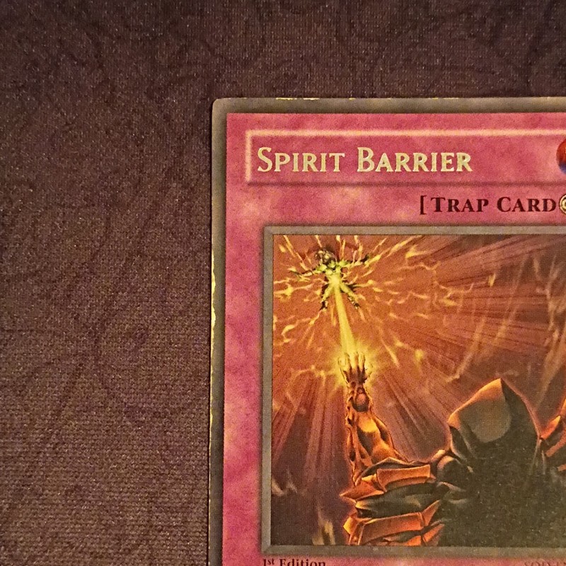 Konami Yu-Gi-Oh! TCG Soul of the Duelist Spirit Barrier SOD-EN051 1st Ed gallery