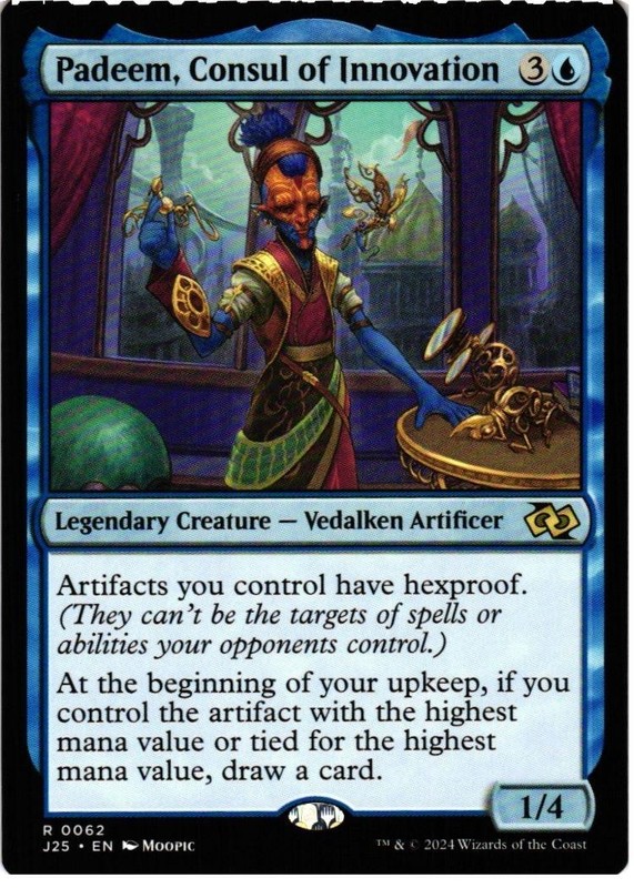 Padeem, Consul of Innovation (Anime) 62 Foundations Jumpstart MTG NM