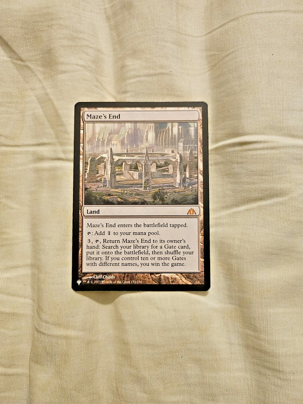 Maze’s End The List Reprints Regular