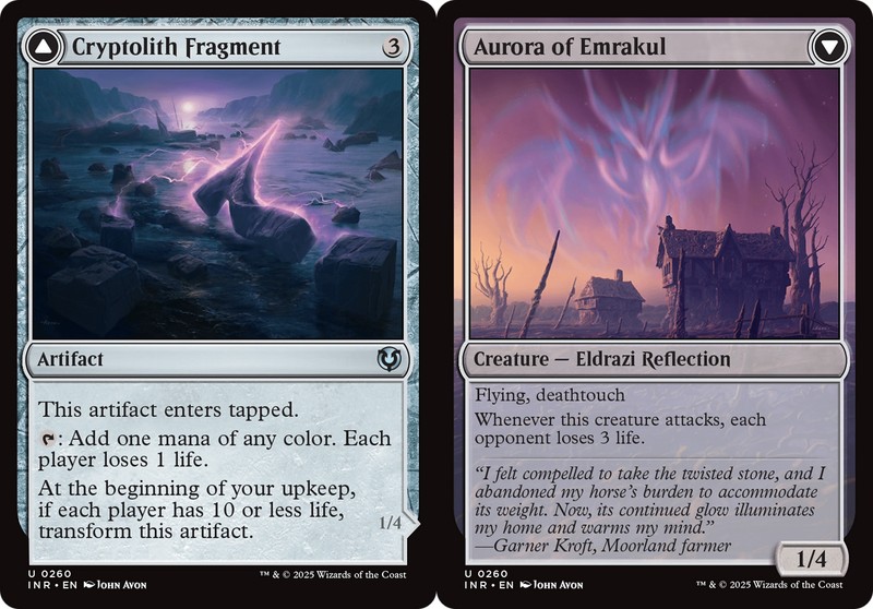 CRYPTOLITH FRAGMENT x4 mtg NM-M Innistrad Remastered 4 Unc