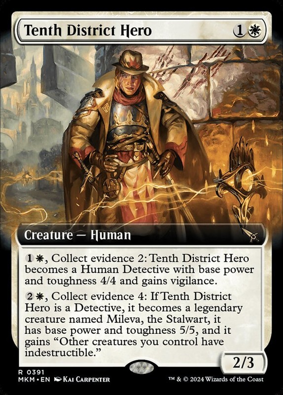 MTG Tenth District Hero (391/462) Murders at Karlov Manor NM