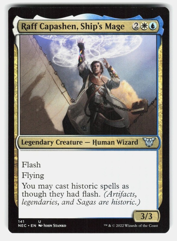 RAFF CAPASHEN, SHIP’S MAGE – Magic: The Gathering – STANKO LP