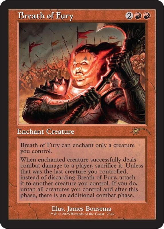 NM MTG REGULAR BREATH OF FURY SECRET LAIR TWO SCOOPS BACK IN MY DAY CHAOS VAULT
