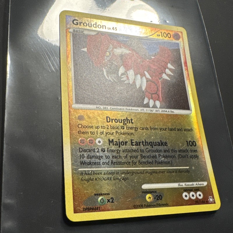 Groudon 29/146 Legends Awakened Reverse Holo gallery