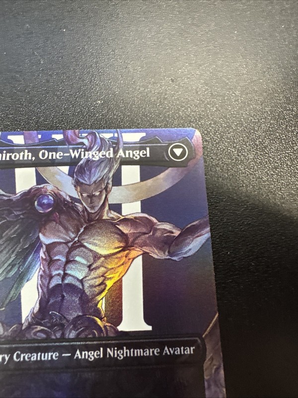 Sephiroth, Fabled SOLDIER (0382) (Borderless) Final Fantasy Foil gallery