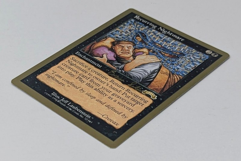 Recurring Nightmare - Magic The Gathering MTG - 1998 World Championship Deck! gallery