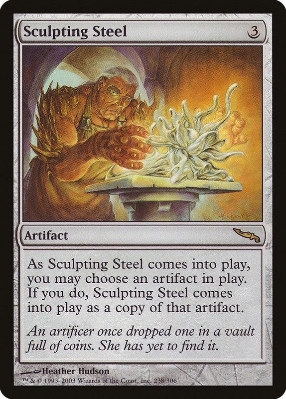 Sculpting Steel (238) Mirrodin MRD MTG Magic