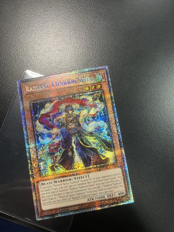 Yugioh! Radiant Typhoon Swen DOOD-EN017 STARLIGHT RARE PREORDER