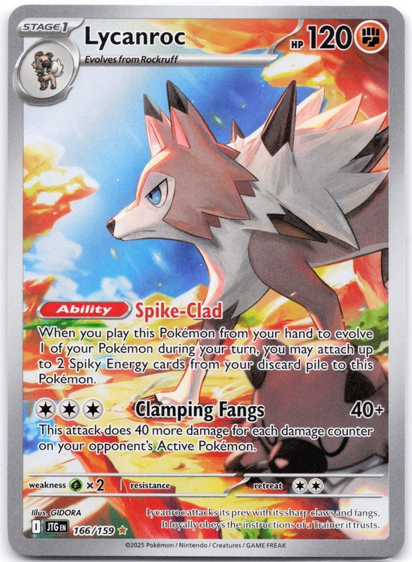 Lycanroc 166/159 Journey Together