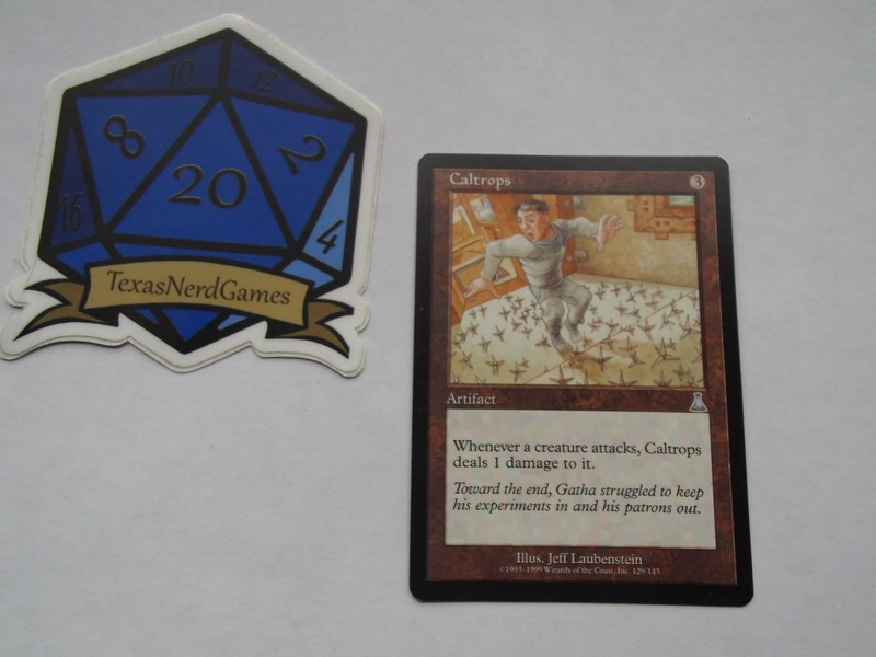 x1 Caltrops Urza’s Destiny MTG Magic The Gathering TexasNerdGames