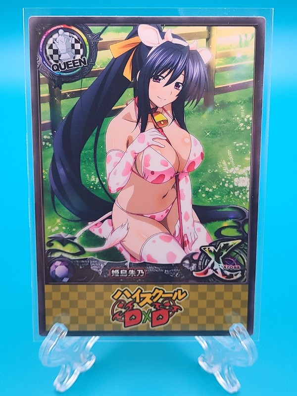 High School DxD Animal Cosplay – Akeno – Beautiful Anime Waifu Card