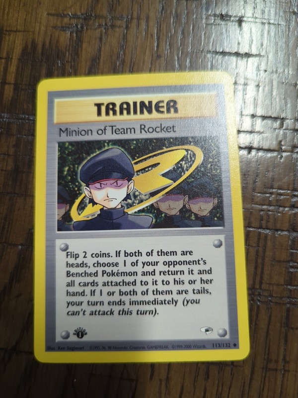 Minion of Team Rocket 113/132 Gym Heroes Regular