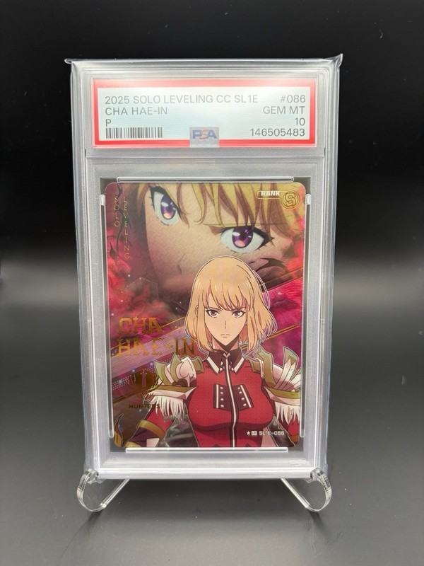2025 Mapniverse Solo Leveling CC SL 1E Cha Hae-In P #086 PSA 10 Gem Mint