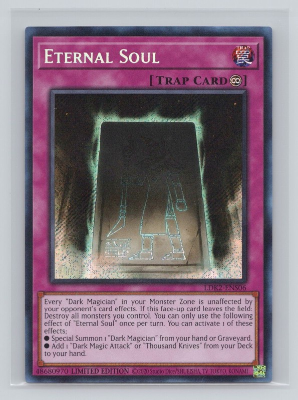 Eternal Soul Secret Rare Legendary Decks II LDK2-ENS06 NM