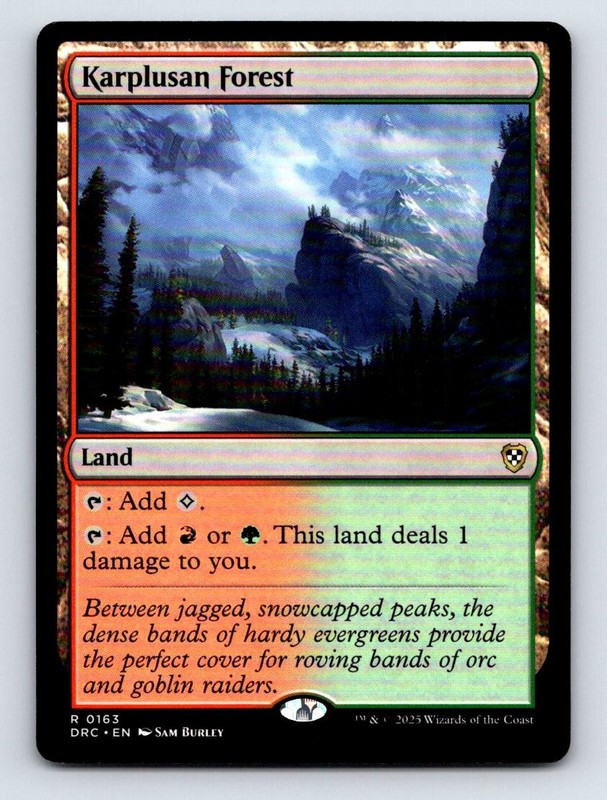 Karplusan Forest R Commander: Aetherdrift 163 NM