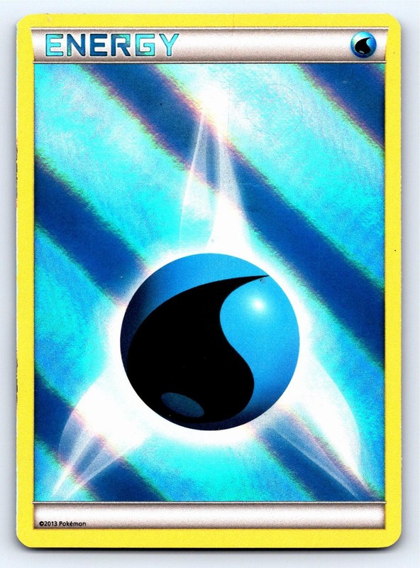 Water Energy (2013 Unnumbered) Common Deck Exclusives Pokemon Holo Near Mint
