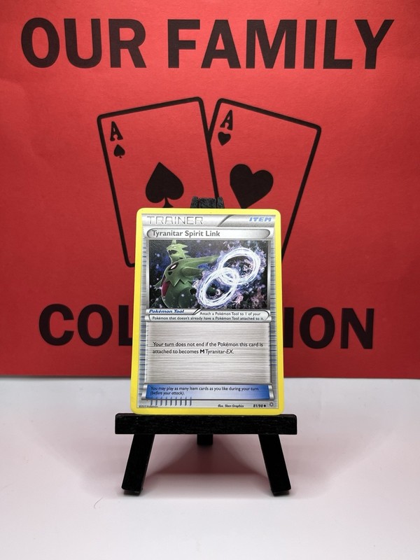 Tyranitar Spirit Link 81/98 XY Ancient Origins Non Holo Pokemon Card