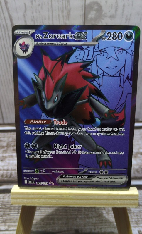 N’s Zoroark ex 175/159 Sv09: Journey Together Holo