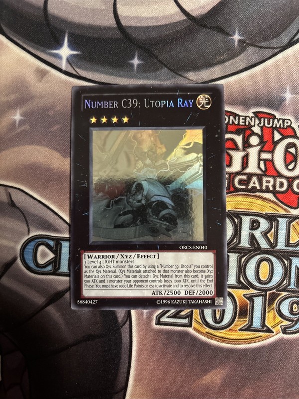 (MC) Yugioh! Number C39: Utopia Ray - ORCS-EN040 - Ghost Rare - Unlimited VLP