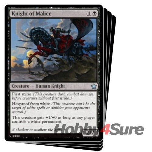 Knight Of Malice (starter Collection) X4 M/NM Magic MTG Foundations