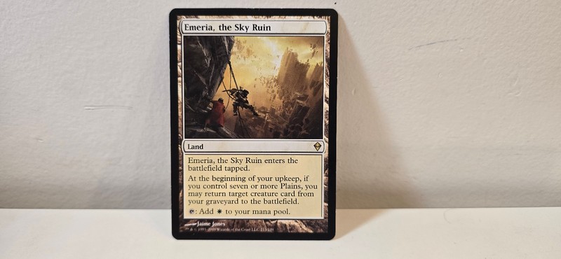 2009 MTG/Magic Emeria, the Sky Ruin English – Zendikar (ZEN) – See Pictures