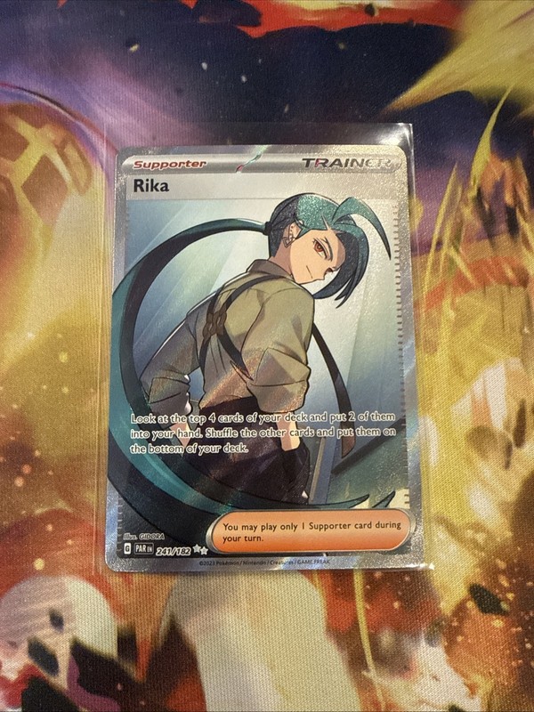 Rika 241/182 Sv04: Paradox Rift Holo NM Pokemon