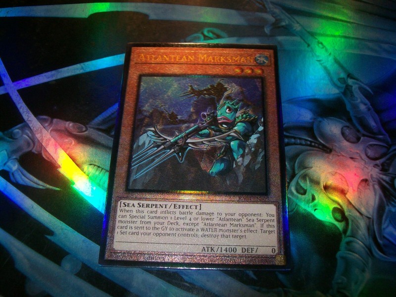 Atlantean Marksman 1st Edition Prismatic Ultimate Rare RA04-EN009 Yu-Gi-Oh!