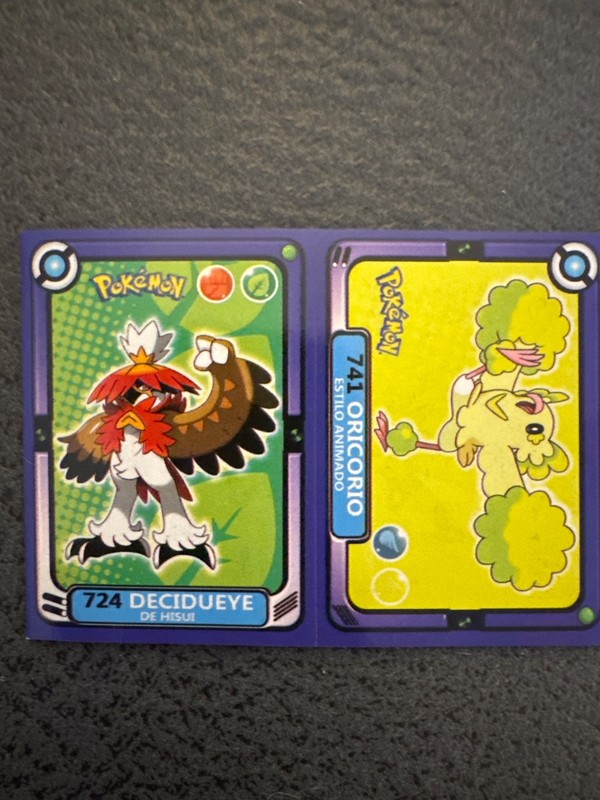{CHOOSE ONE} Pokémon Sticker – EF Pokédex Vol.3 – Peru 2024