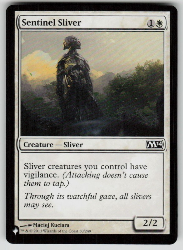 Sentinel Sliver Common The List Reprints 30/249 MTG Near Mint 2020