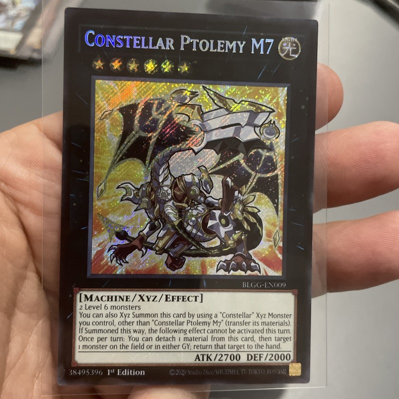 Constellar Ptolemy M7 BLGG-EN009 SECRET RARE NM! FREE SHIPPING! +Bonus Cards!