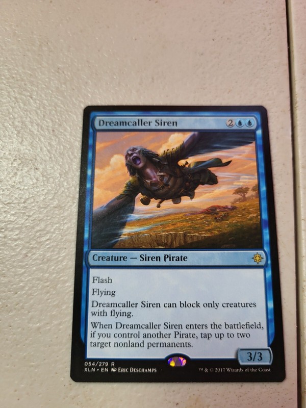 Dreamcaller Siren – Ixalan – Magic The Gathering – MTG – Siren Pirate NM