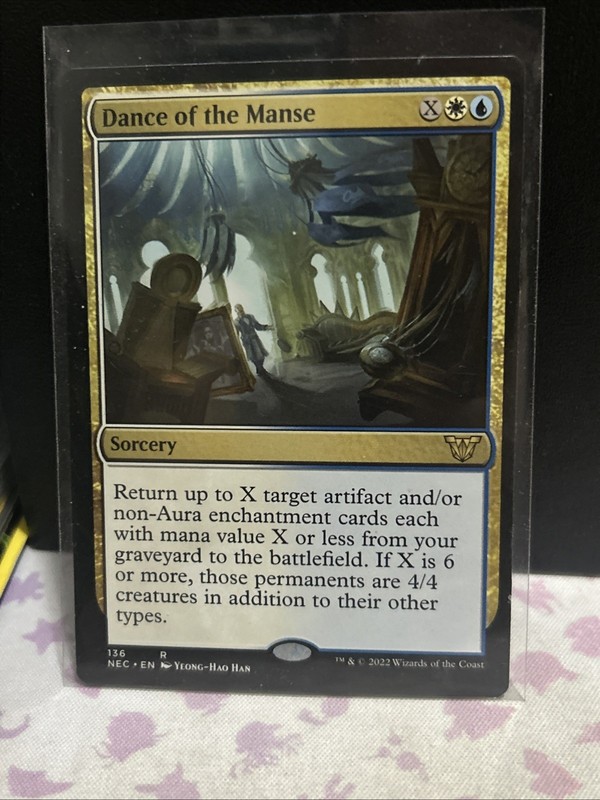 Dance of the Manse – NEC – Rare – MTG Magic Pack fresh