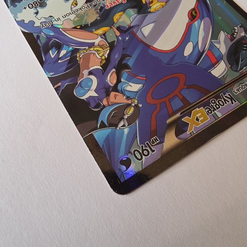 Team Aqua's Kyogre EX 6/34 Double Crisis Holo (Moderately Played) FREE SHIPPING gallery