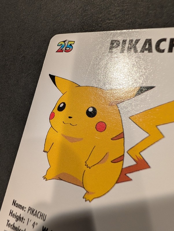 Vintage 1998 KFC Pokemon Pikachu Card (Ungraded) gallery
