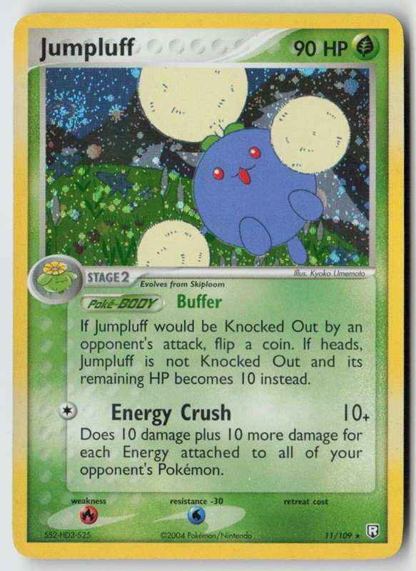 Jumpluff 11/109 – Team Rocket Returns Holo – PTCG – MP
